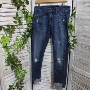 Rag & Bone raw hem Dre Capri jeans